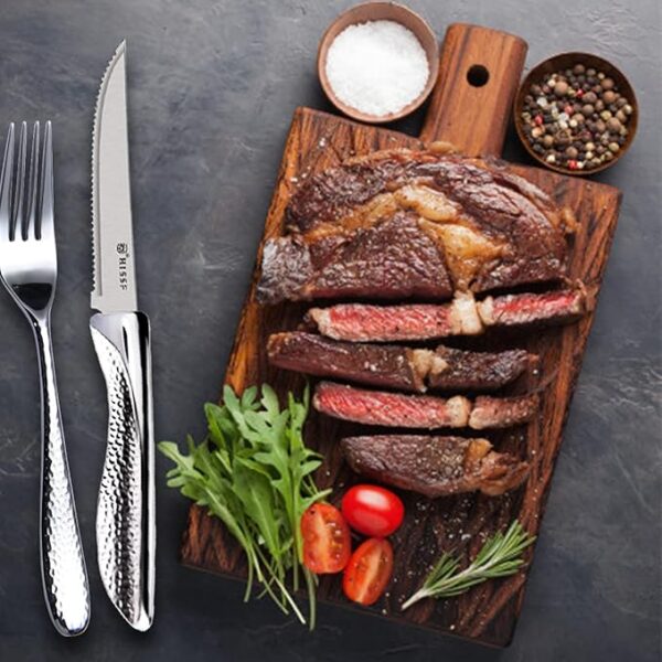 Premium Polished Serving Fork – Stainless Steel Large Fork for Meat, Pasta & Buffets