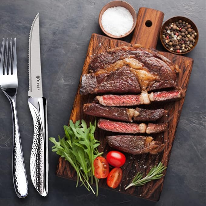 Premium Polished Serving Fork – Stainless Steel Large Fork for Meat, Pasta & Buffets