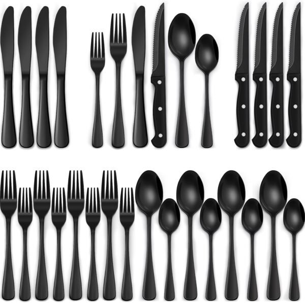 Stainless Steel Dessert Fork Set – Elegant Mini Forks for Cakes, Pastries & Fruits